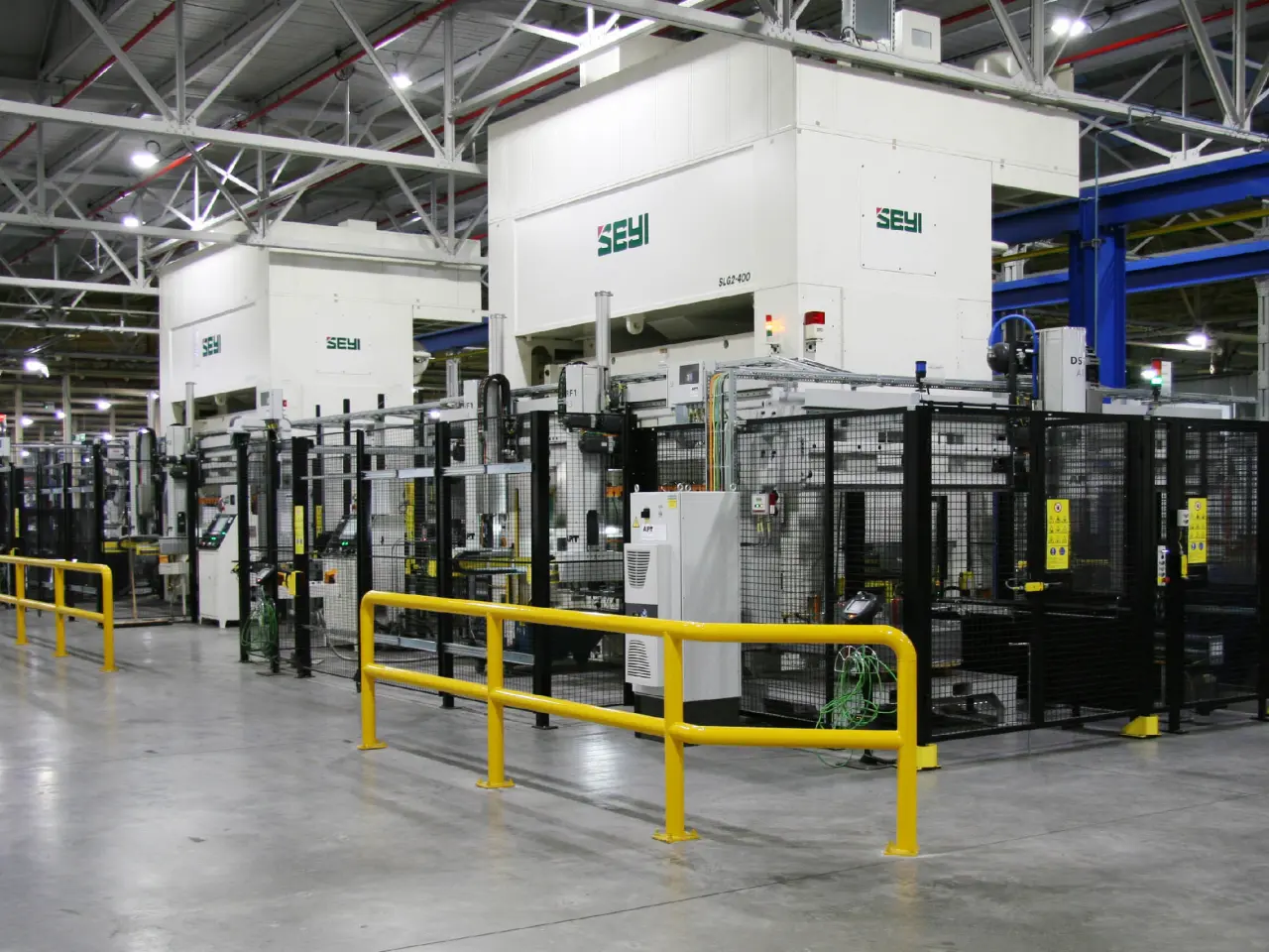 AP&T production equipment at Ideal Boilers, photo 1.