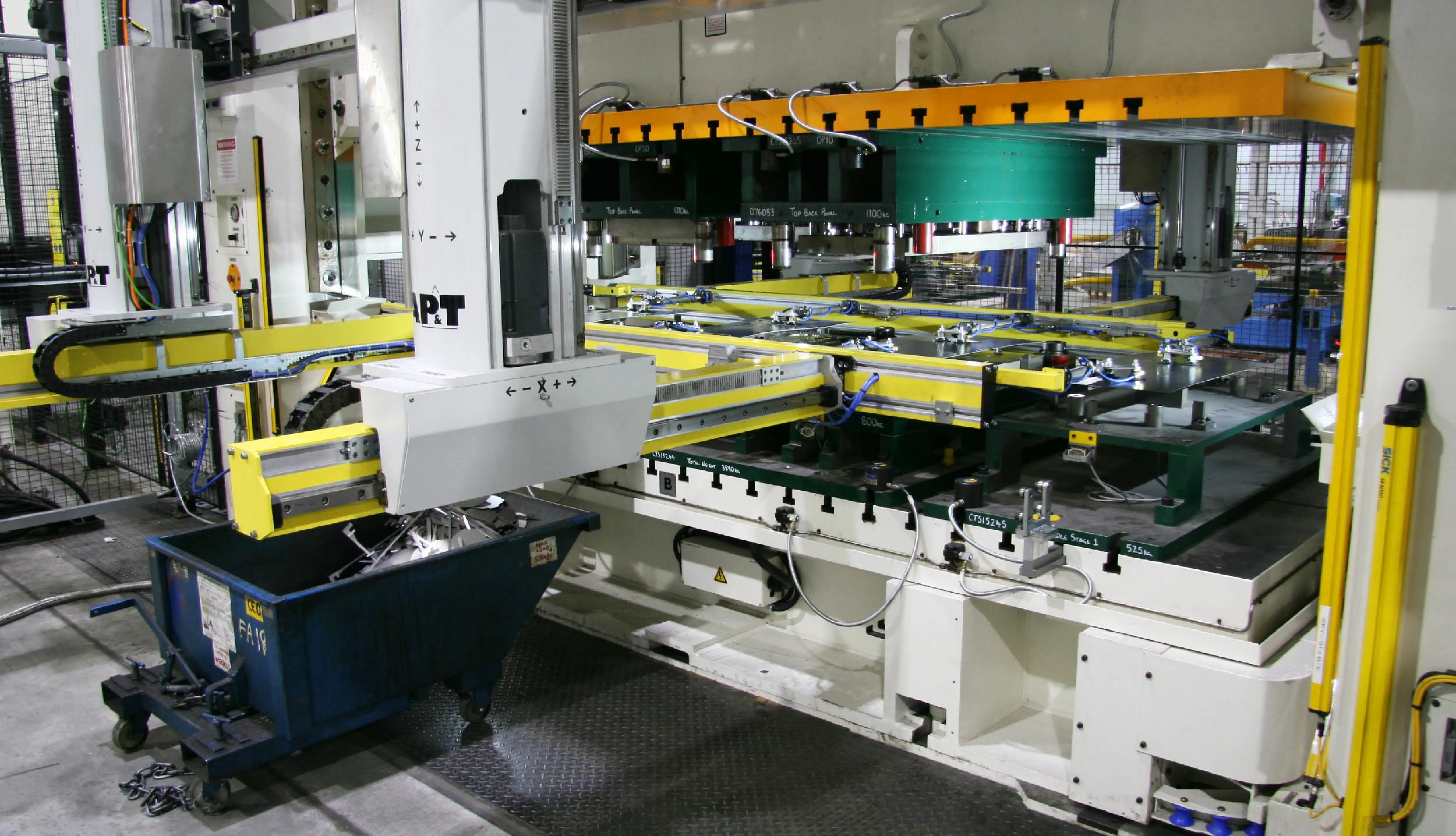 AP&T production equipment at Ideal Boilers, photo 2.