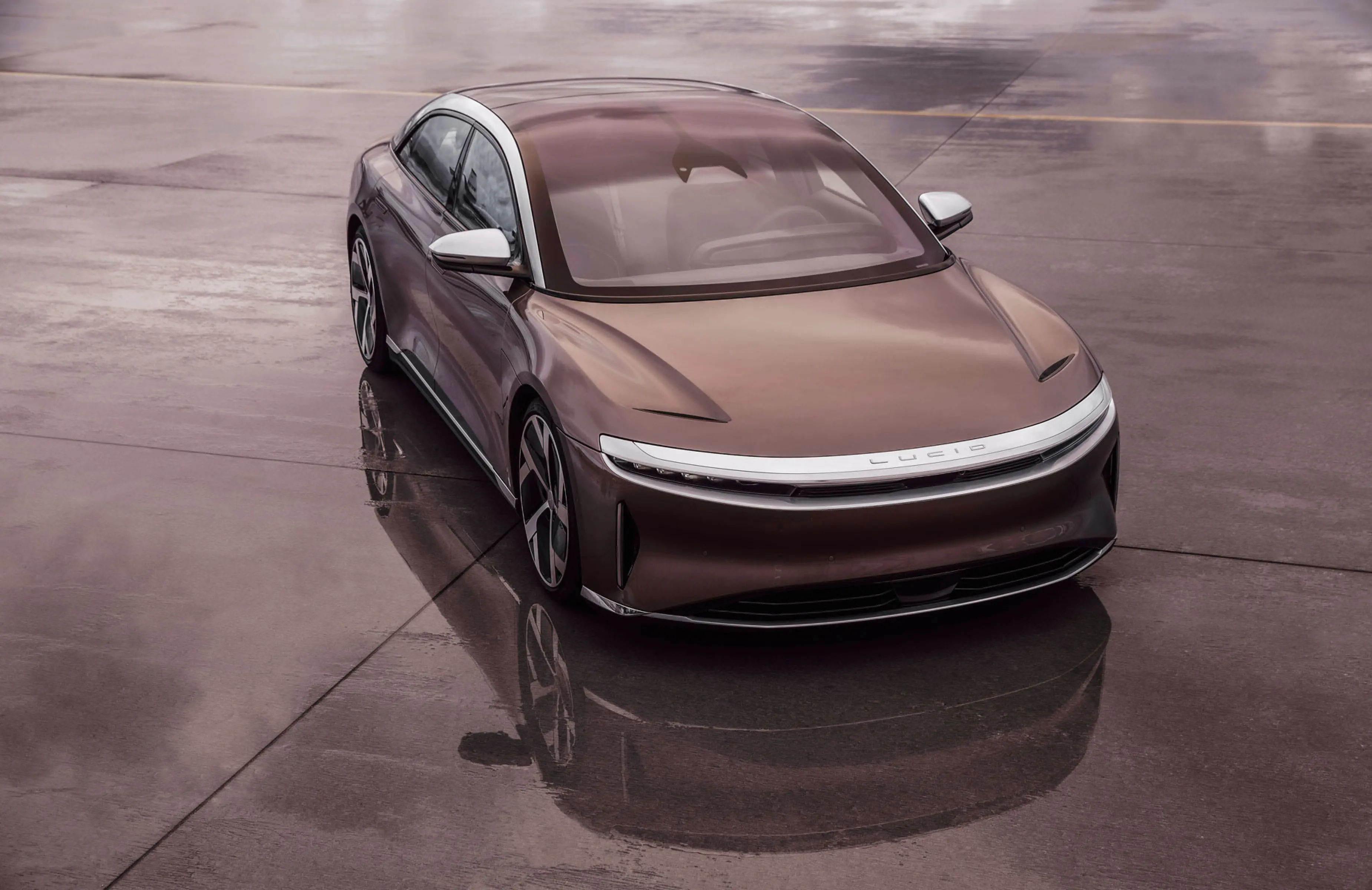 Elektrofahrzeug von Lucid Motors.
