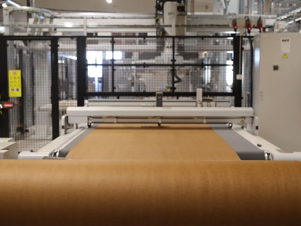 AP&T-Produktionsanlagen bei Papershell, Foto 1.