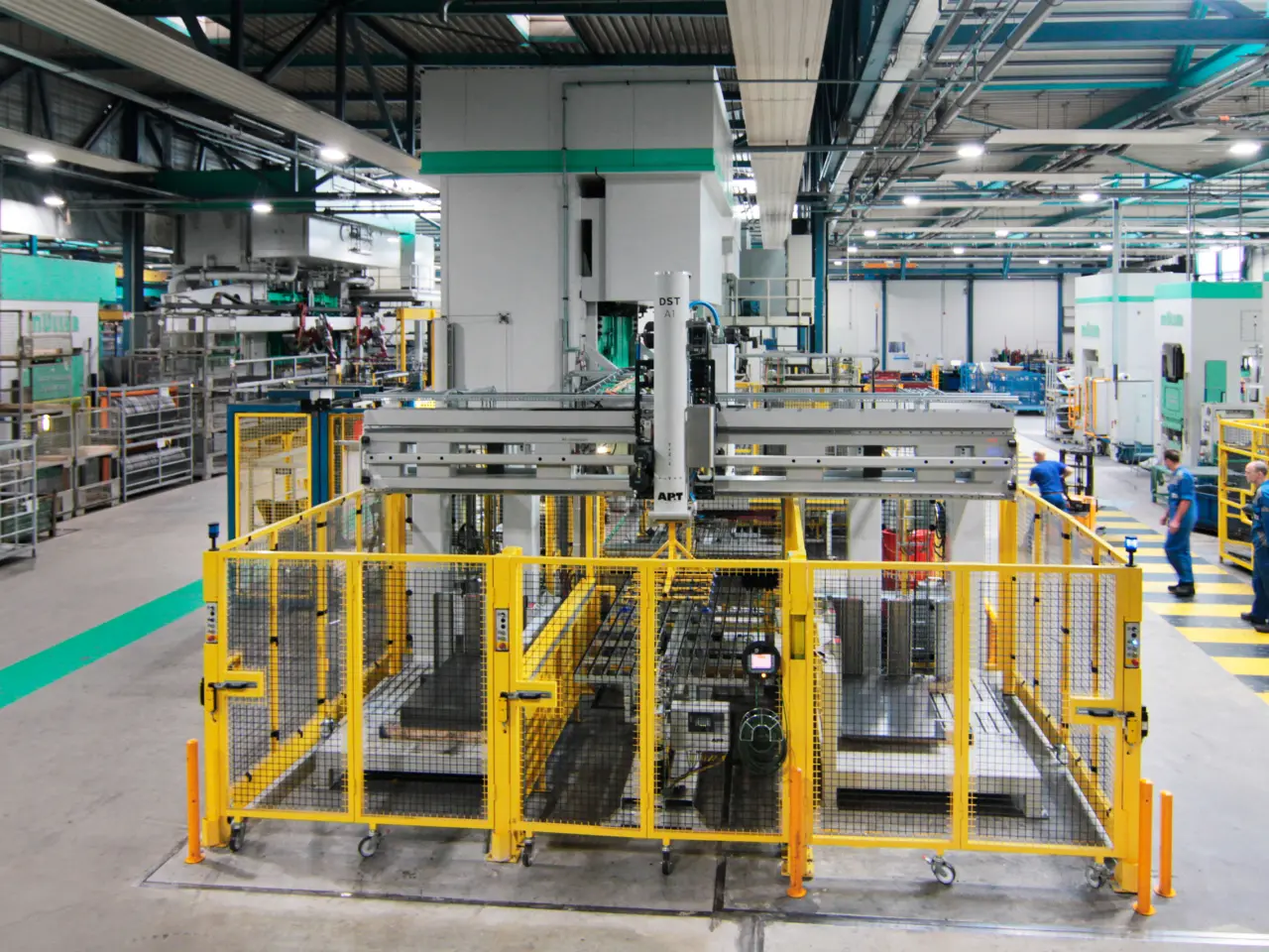 AP&T-Produktionsanlagen bei Witte Van Moort, Foto 1.