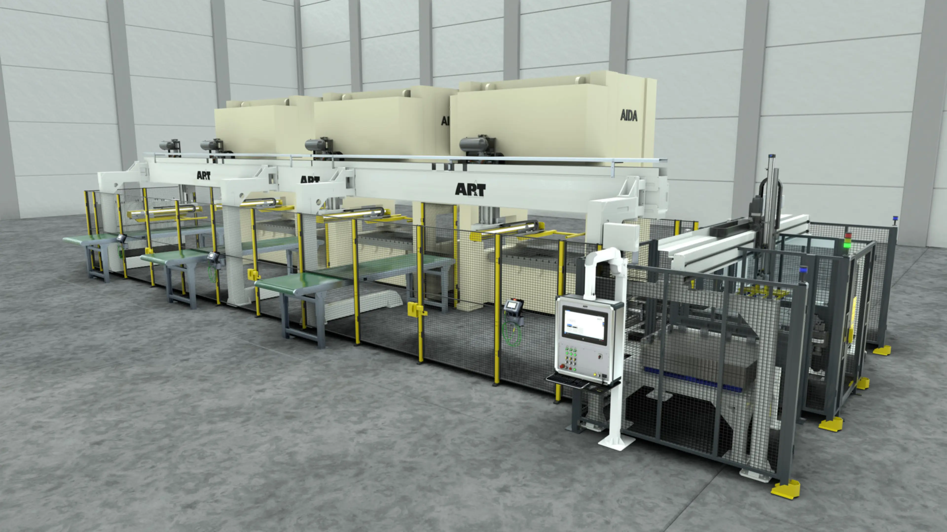 AP&T automation for Tenere's Mexico plant.