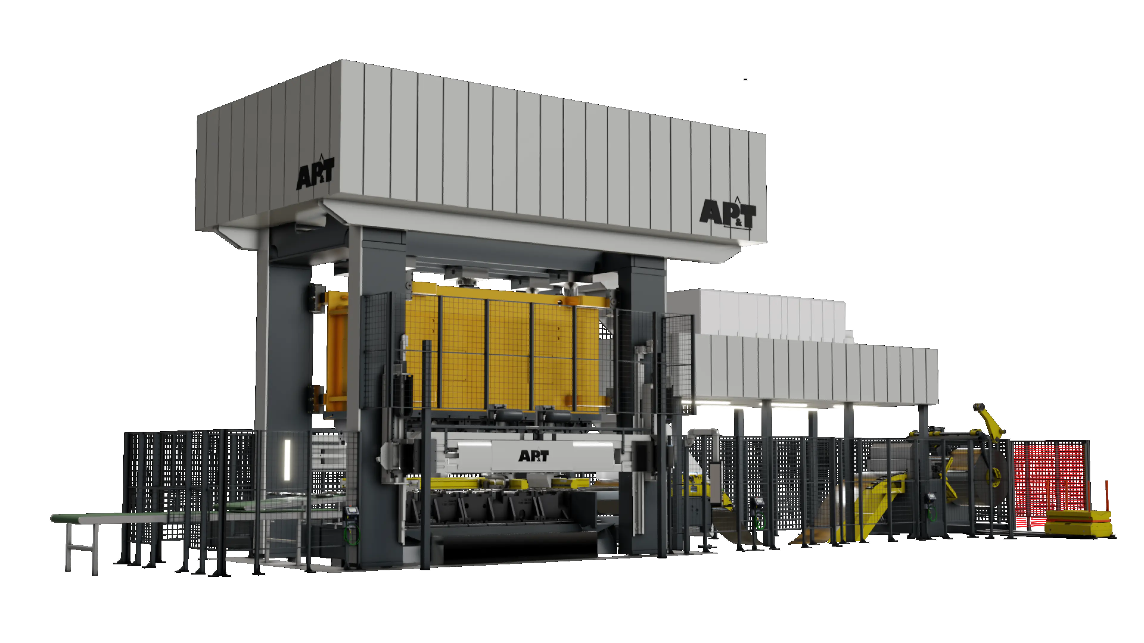 AP&T-Übertragungslinie.
