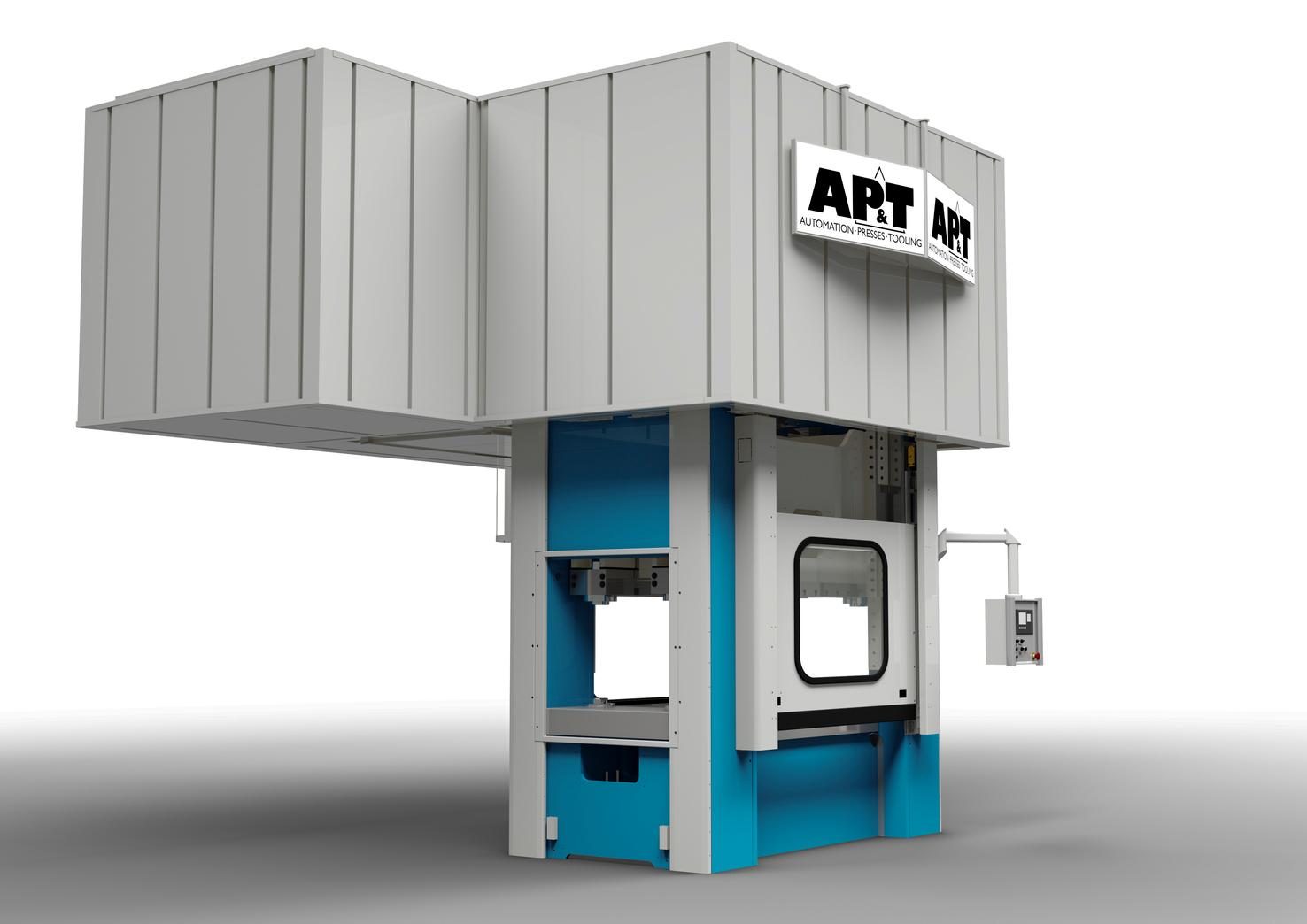 Bei den beiden neuen Hydraulikpressen handelt es sich um das Modell ODEN-F. Sie haben eine Kapazität von 250 bzw. 315 Tonnen. 