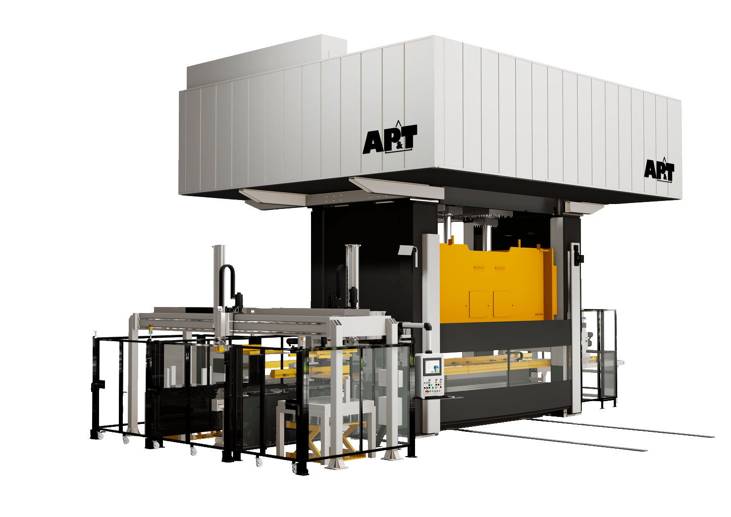 AP&T’s servo hydraulic press setting a new standard for hydraulic